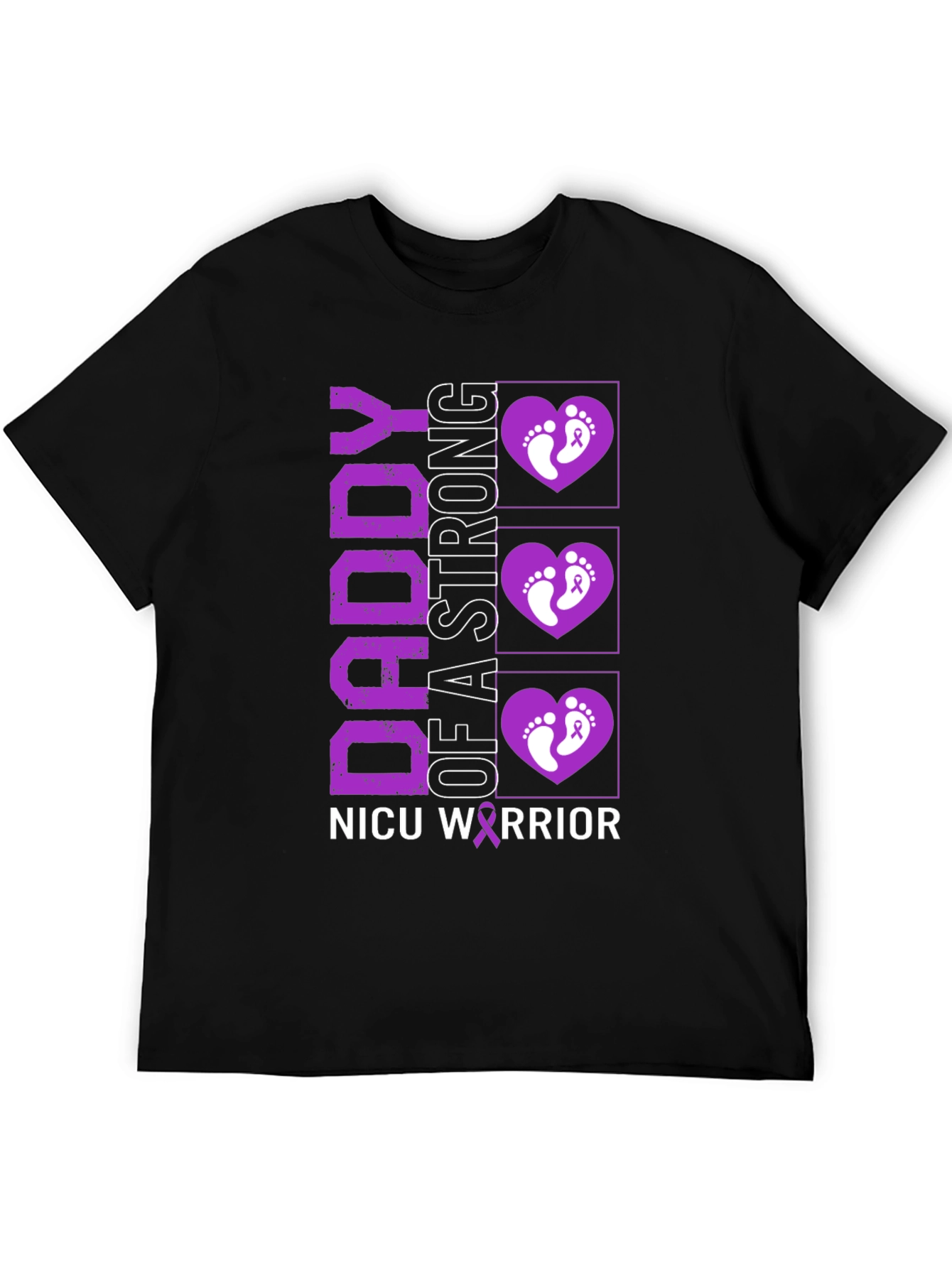 NICU Warrior Dad T-Shirt
