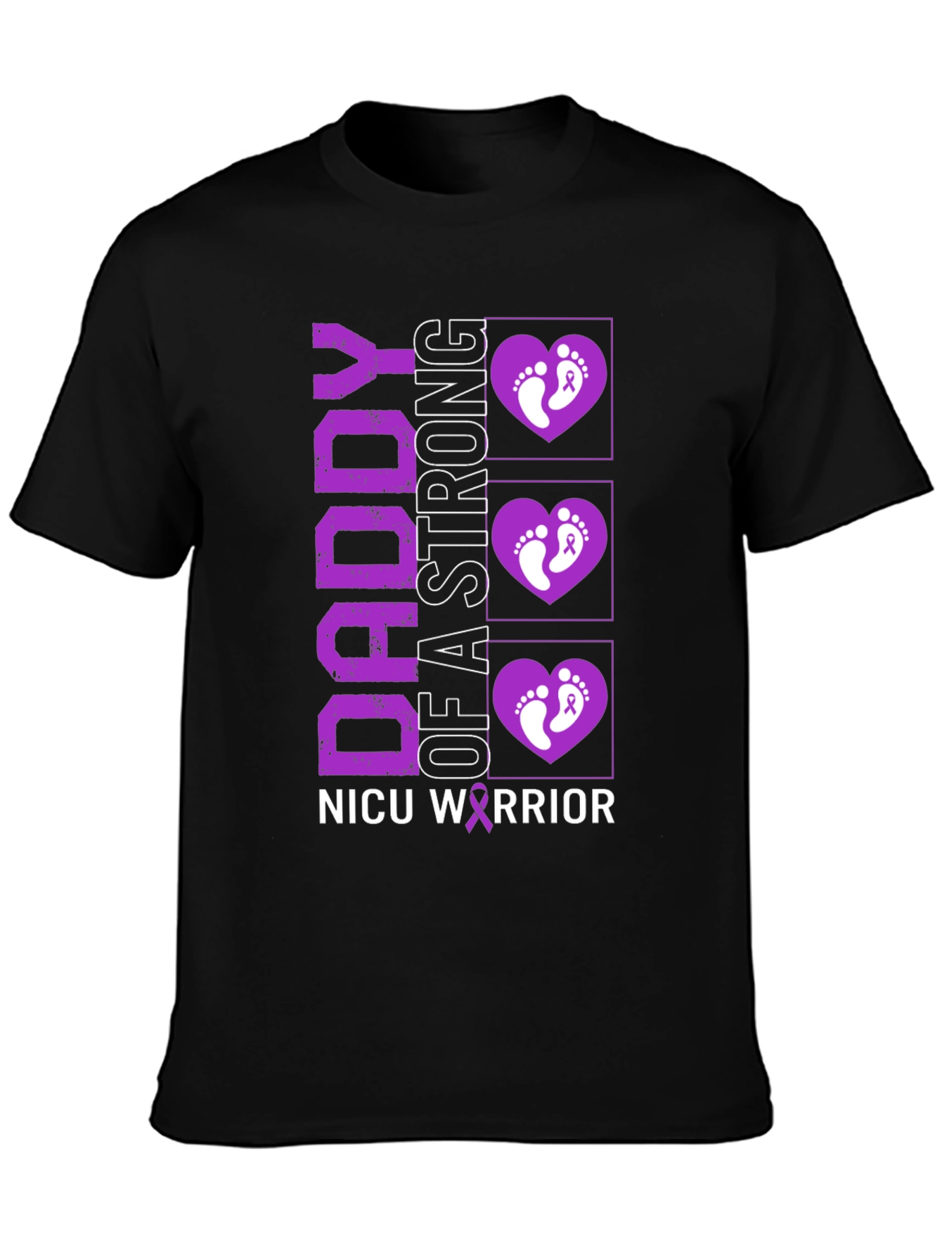 NICU Warrior Dad T-Shirt