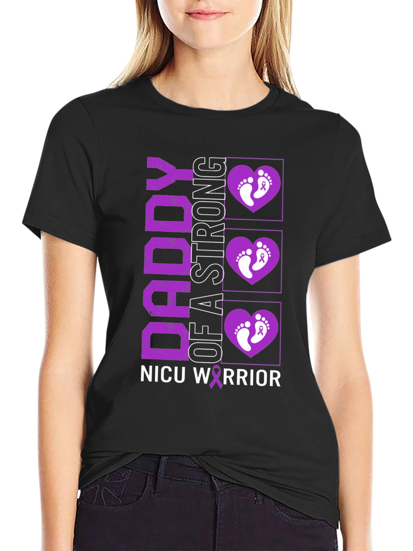 NICU Warrior Dad T-Shirt
