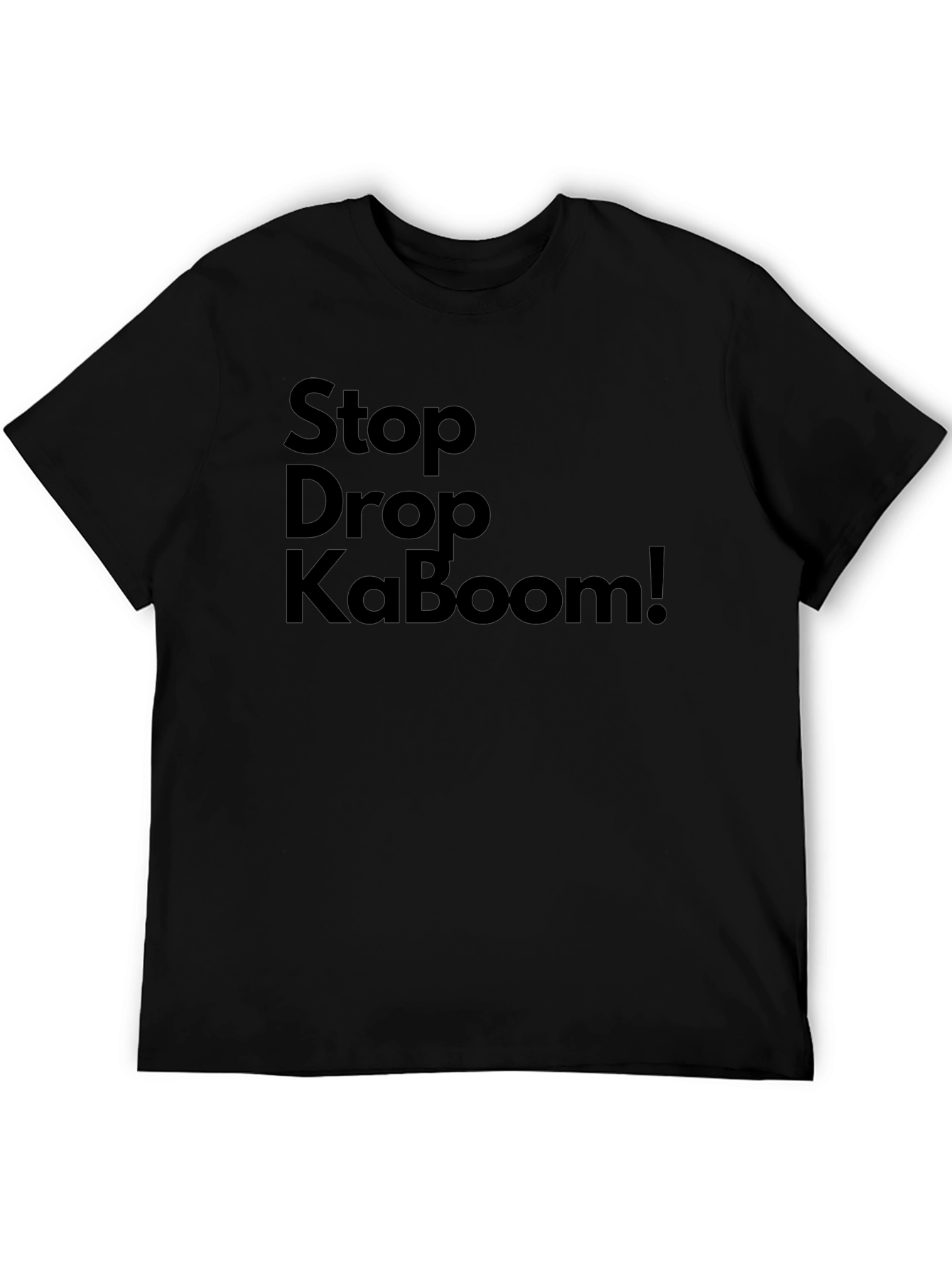 Stop Drop KaBoom! Graphic Tee