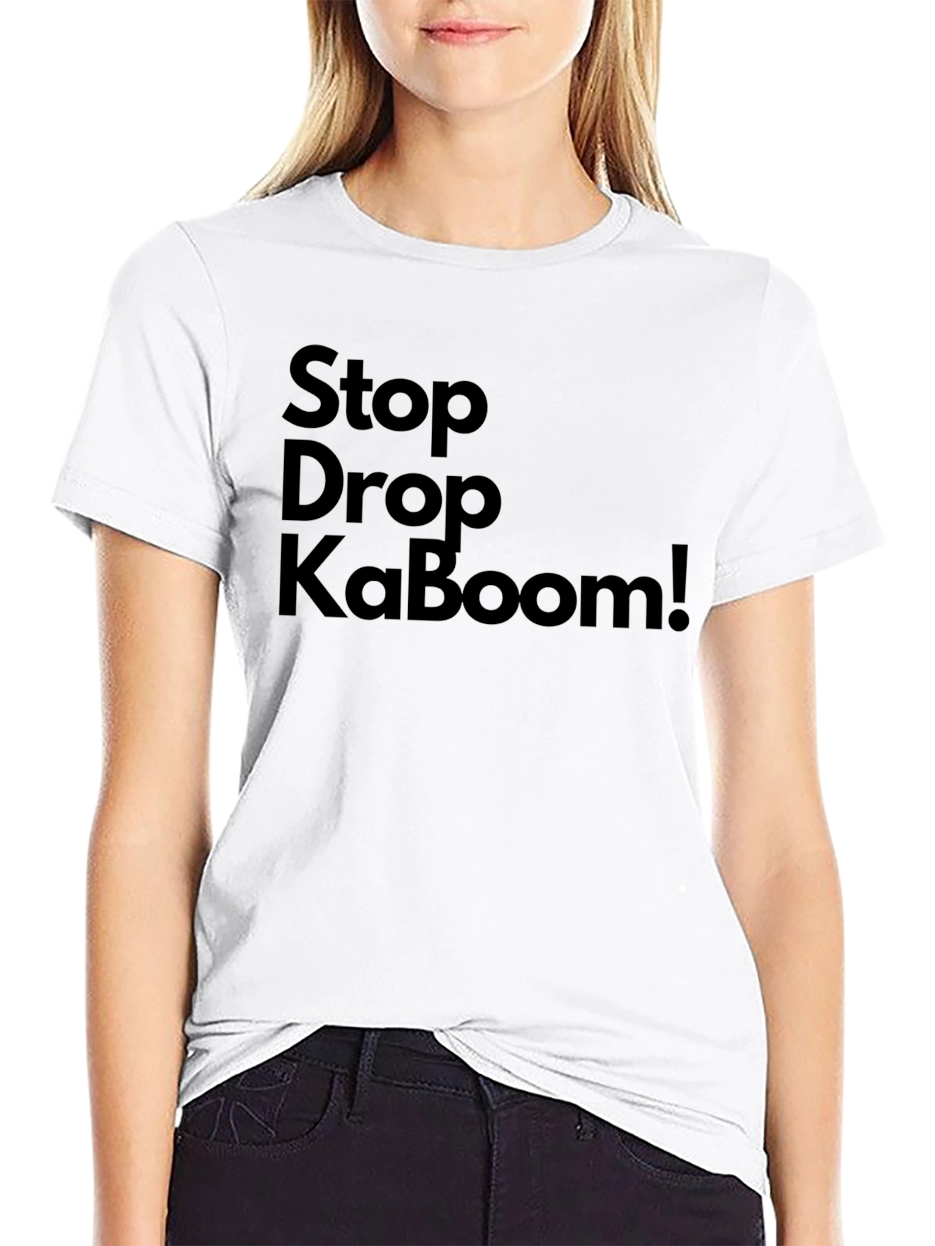 Stop Drop KaBoom! Graphic Tee