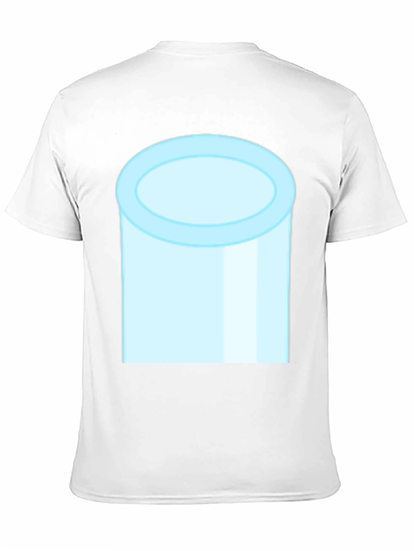 Cylinder Graphic Tee - Modern Minimalist Design