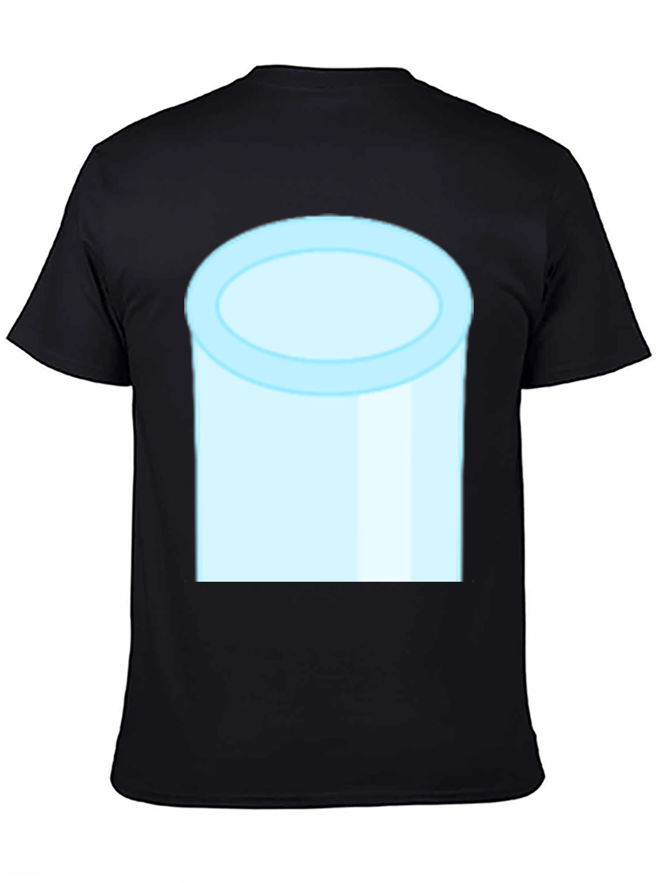 Cylinder Graphic Tee - Modern Minimalist Design