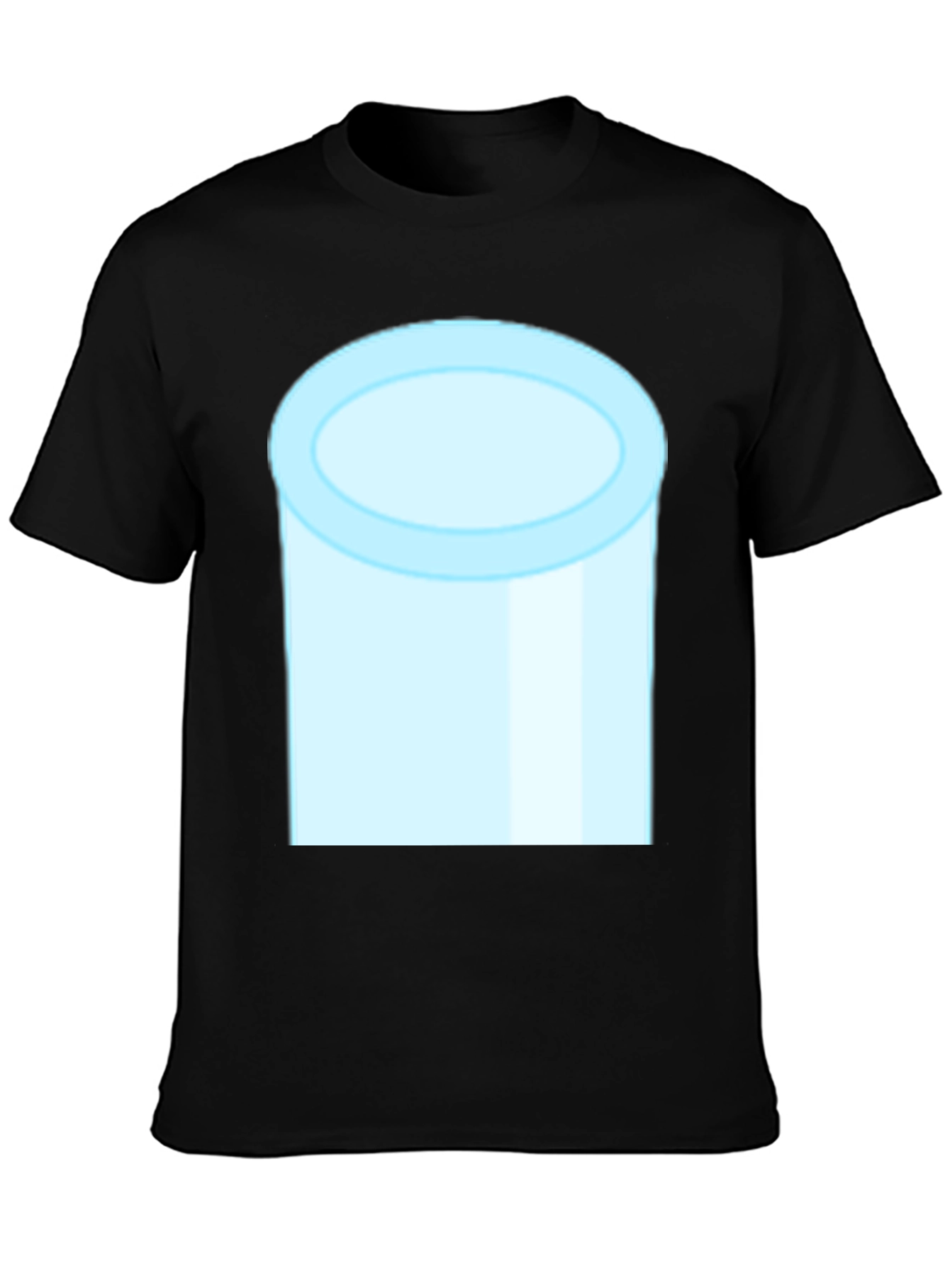 Cylinder Graphic Tee - Modern Minimalist Design