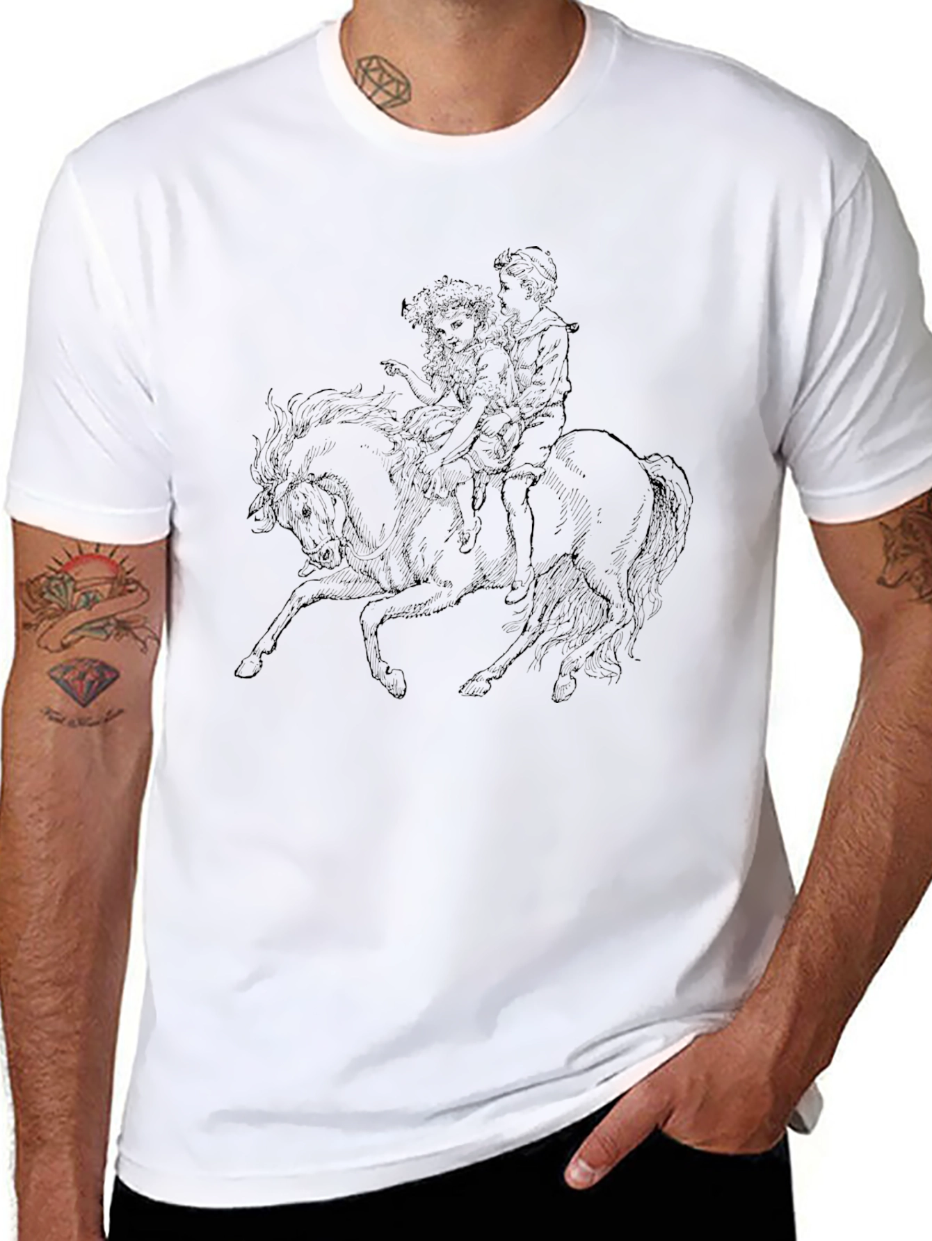 Equestrian Kids Graphic Tee